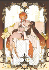 full body - complicated background - character design